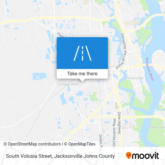 Mapa de South Volusia Street