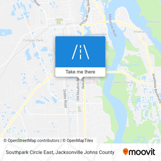 Southpark Circle East map