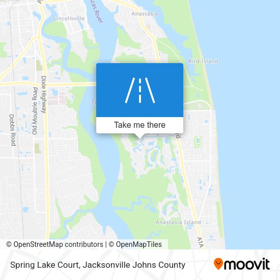 Spring Lake Court map