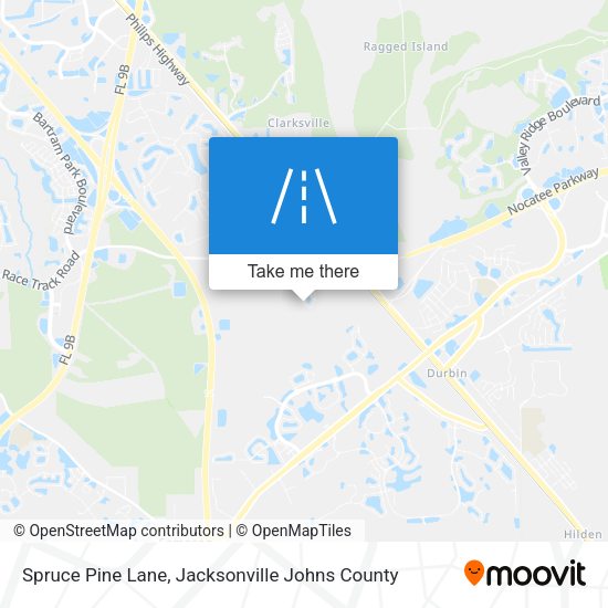 Mapa de Spruce Pine Lane