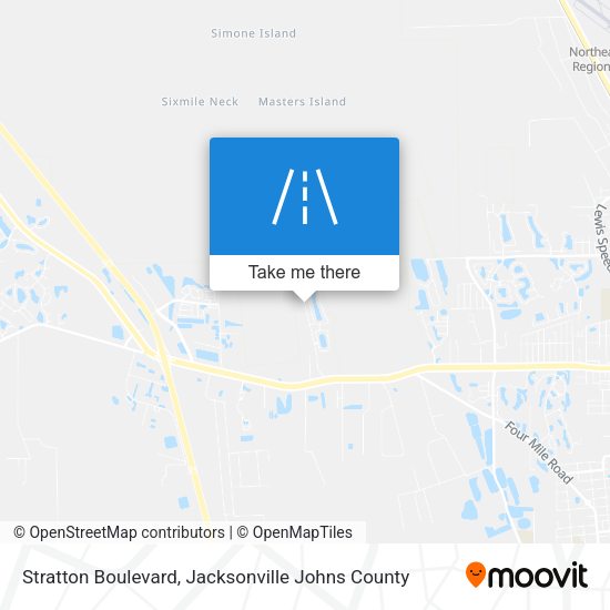 Mapa de Stratton Boulevard