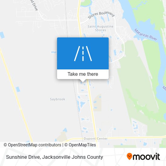 Mapa de Sunshine Drive