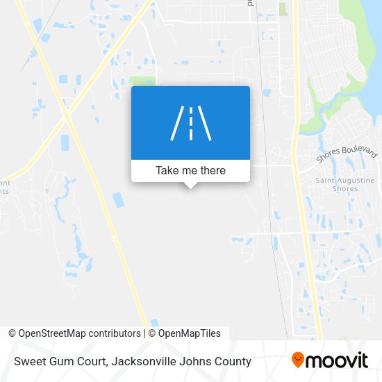 Mapa de Sweet Gum Court