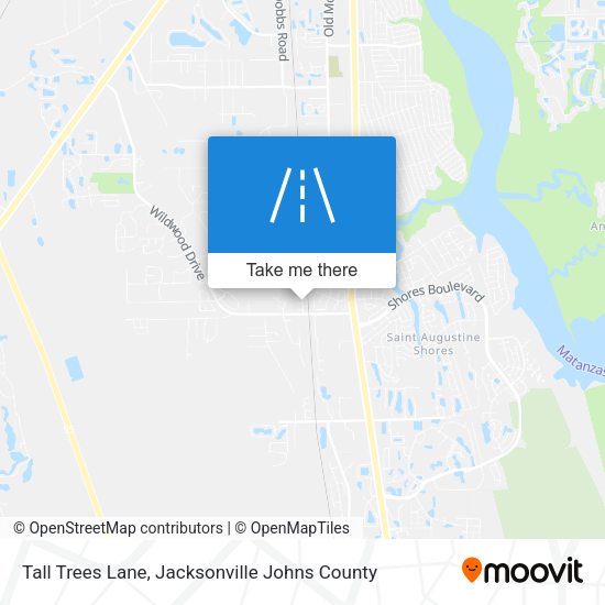 Mapa de Tall Trees Lane