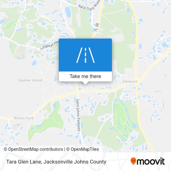 Tara Glen Lane map