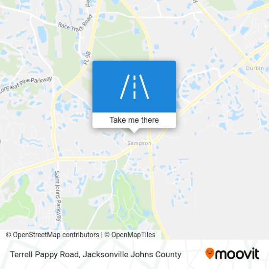 Terrell Pappy Road map