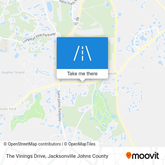 Mapa de The Vinings Drive