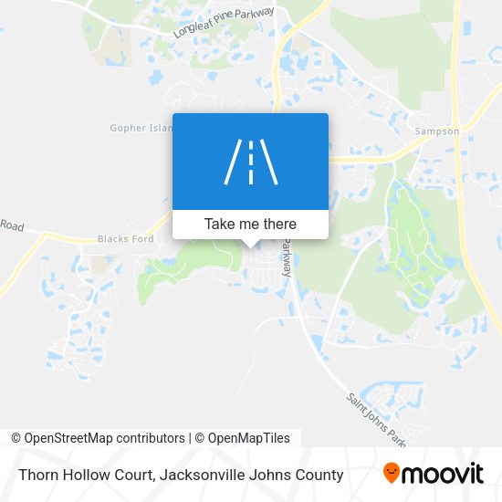 Mapa de Thorn Hollow Court