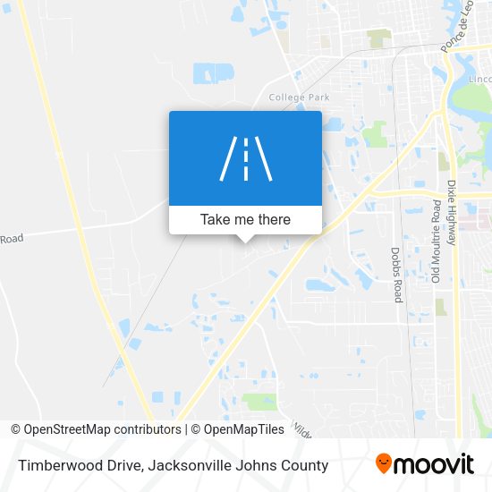 Timberwood Drive map