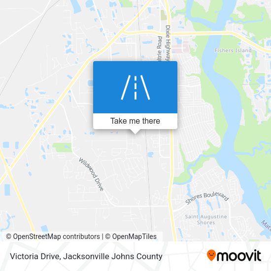 Mapa de Victoria Drive