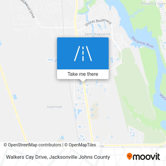 Walkers Cay Drive map
