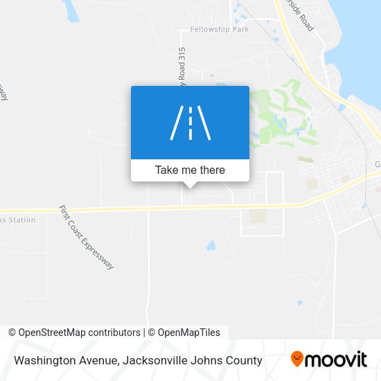 Washington Avenue map