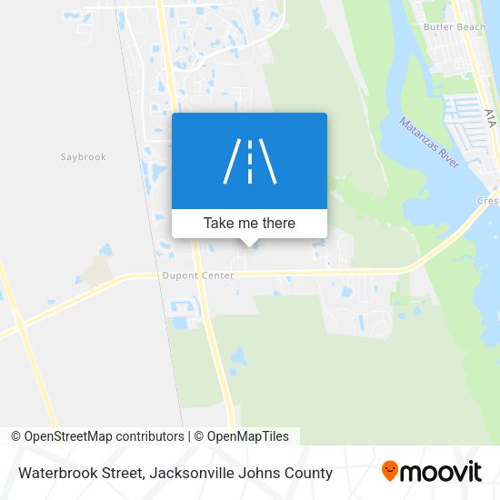 Mapa de Waterbrook Street
