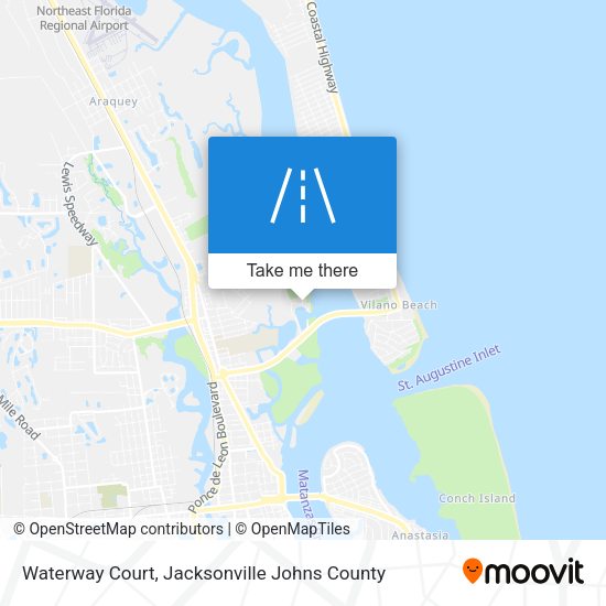 Waterway Court map