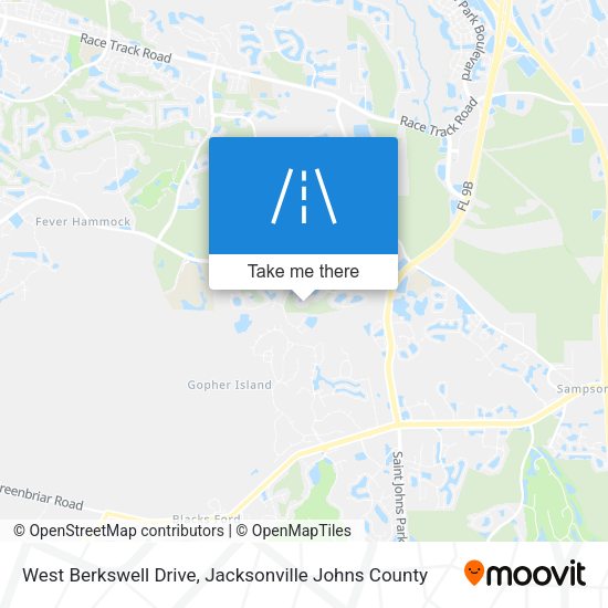 West Berkswell Drive map