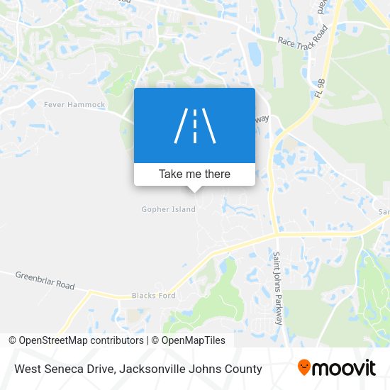 Mapa de West Seneca Drive