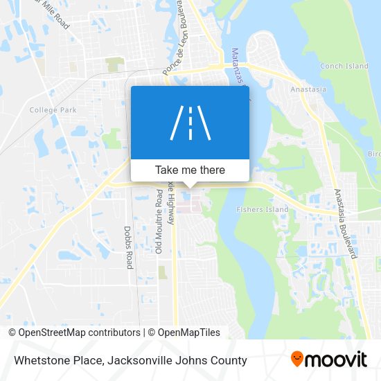 Mapa de Whetstone Place
