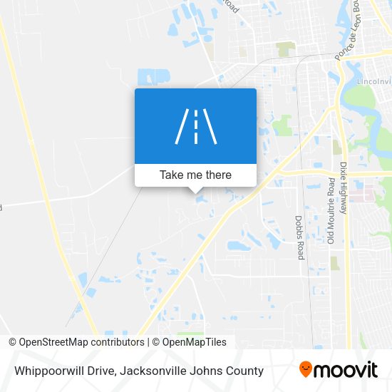 Mapa de Whippoorwill Drive