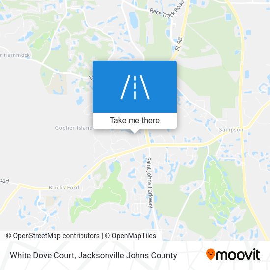 White Dove Court map