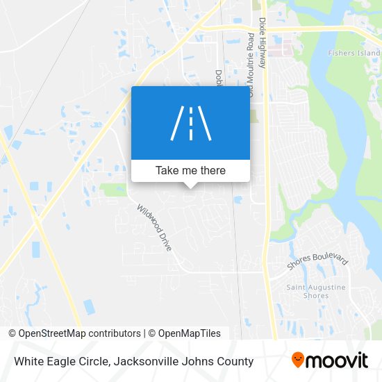 Mapa de White Eagle Circle