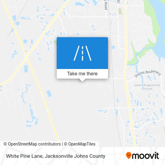 Mapa de White Pine Lane