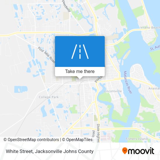 White Street map