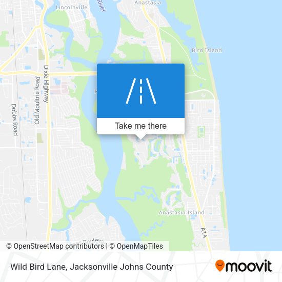Mapa de Wild Bird Lane