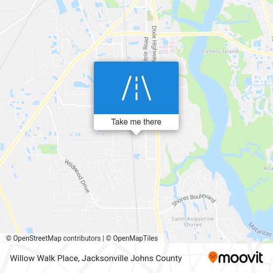 Willow Walk Place map