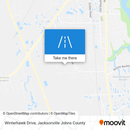 Winterhawk Drive map