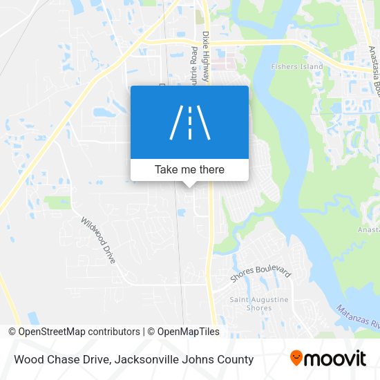 Wood Chase Drive map
