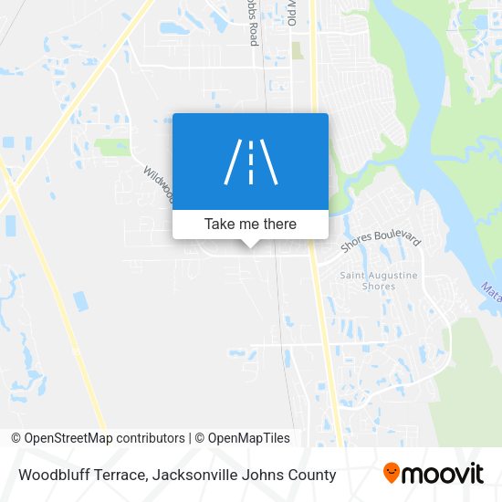 Mapa de Woodbluff Terrace