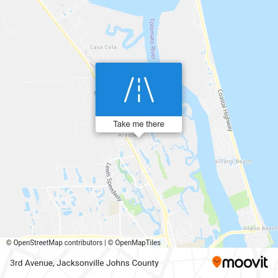 Mapa de 3rd Avenue