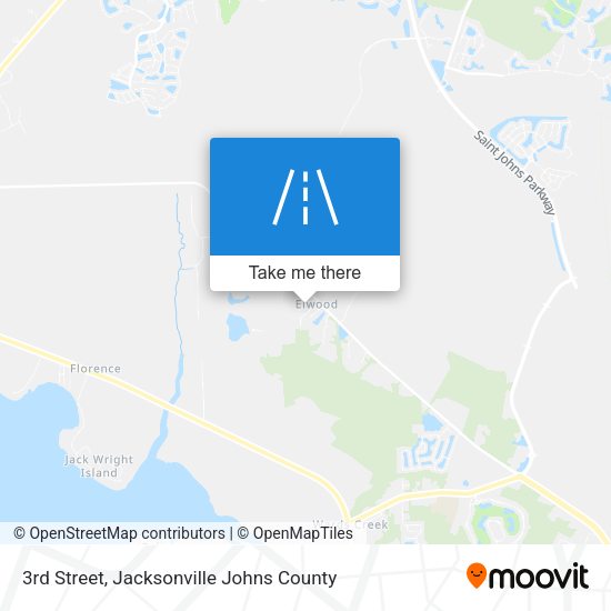 3rd Street map