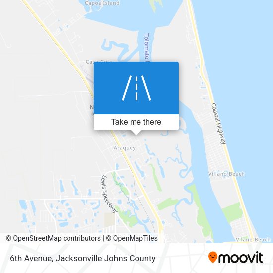 Mapa de 6th Avenue
