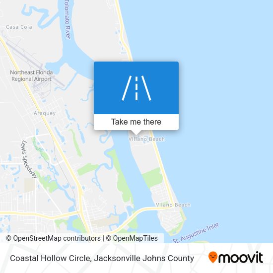 Mapa de Coastal Hollow Circle