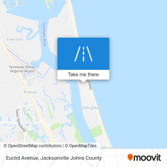 Mapa de Euclid Avenue