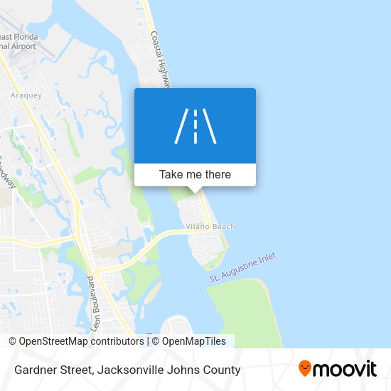 Mapa de Gardner Street