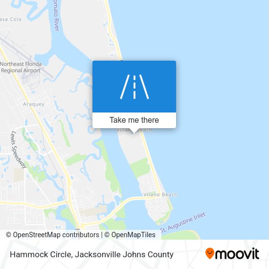 Hammock Circle map