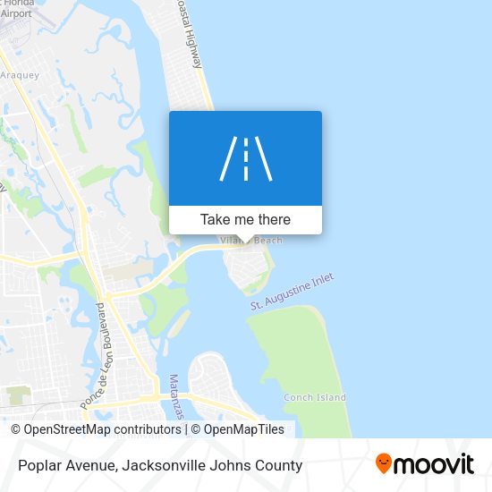 Poplar Avenue map