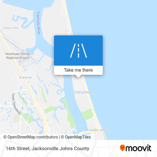 16th Street map