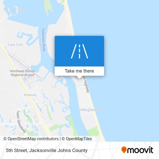 5th Street map
