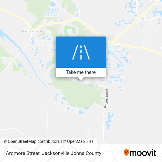 Ardmore Street map