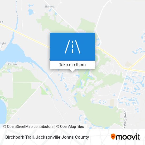 Birchbark Trail map