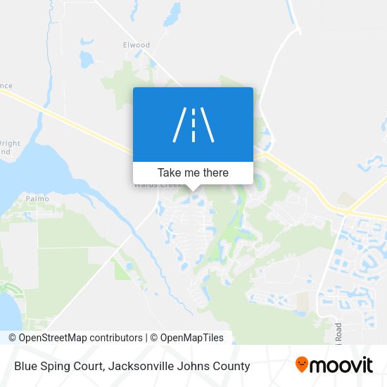Blue Sping Court map