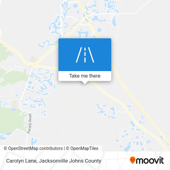 Carolyn Lane map