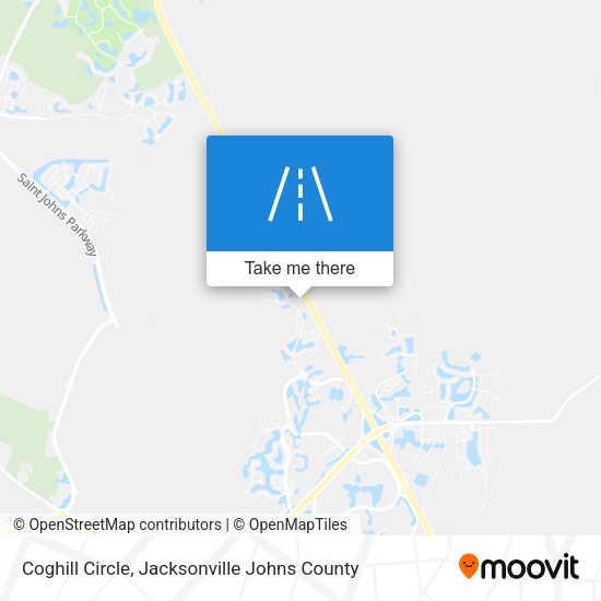 Coghill Circle map