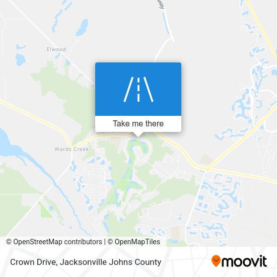 Crown Drive map
