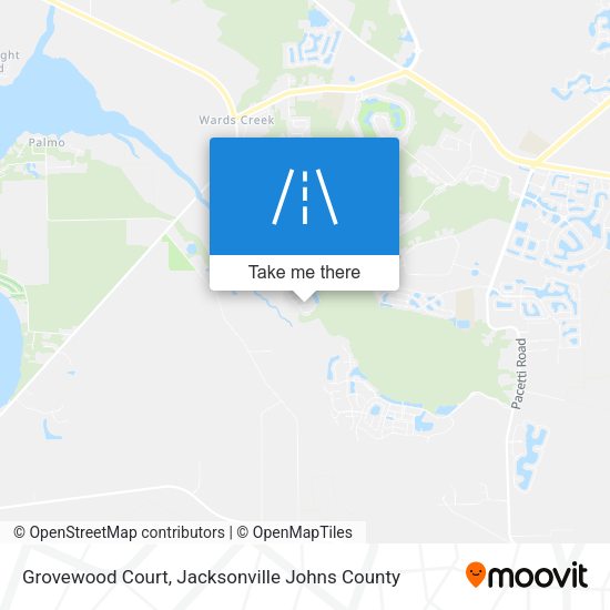 Grovewood Court map