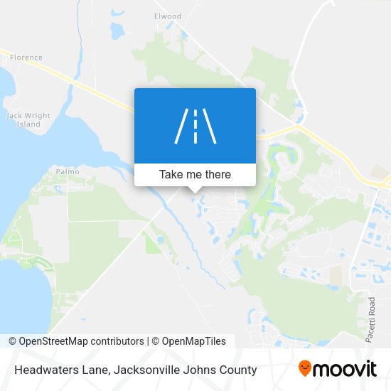 Mapa de Headwaters Lane