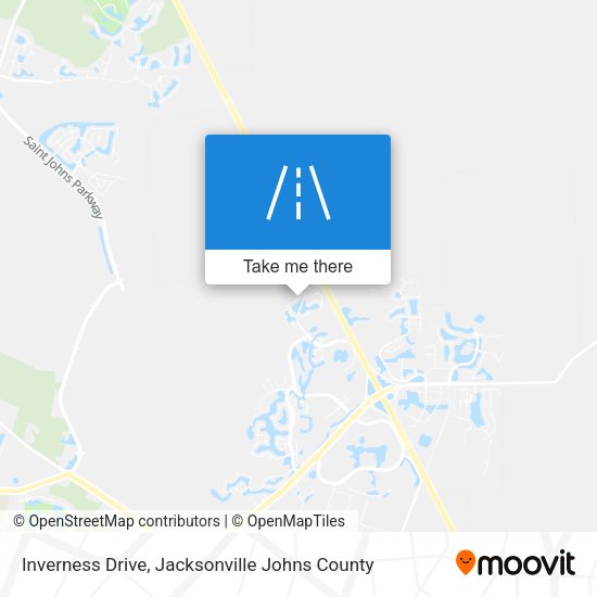 Inverness Drive map
